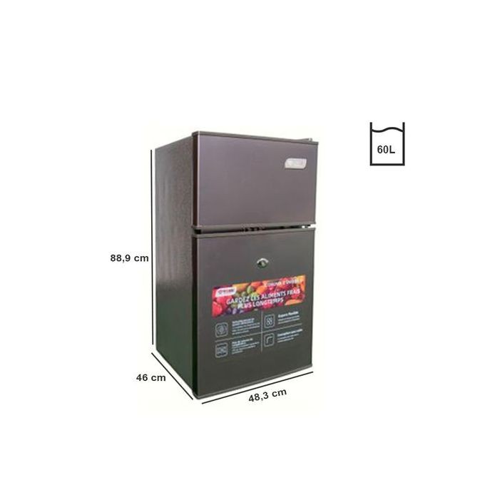 SMART TECHNOLOGY Réfrigérateur 2 Portes 60L