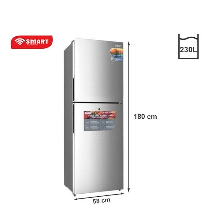 SMART TECHNOLOGY Réfrigérateur Combiné 230L